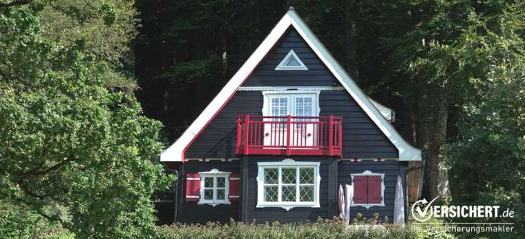 Versicherung für Wochenendhaus, Bungalow, Garenlaube