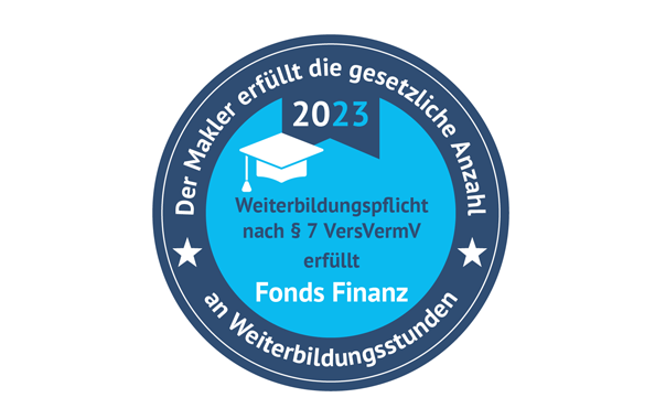 Weiterbildungssiegel Fonds Finanz