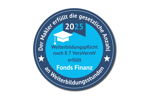 Weiterbildungssiegel Fonds Finanz